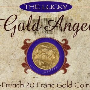 1898 20 Francs Gold Coin "Angel Coin"